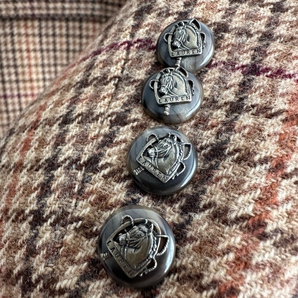 Ralph Lauren Tweed Riding Jacket - Picture 5 of 8